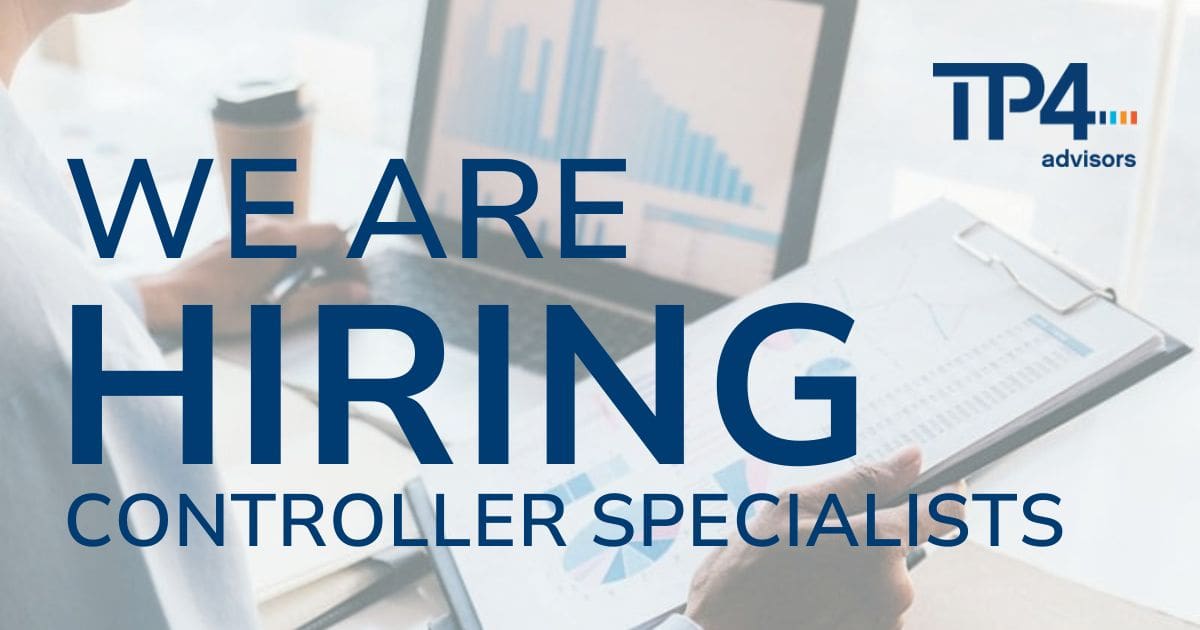 Controller Specialist Career TP4 Advisors Tampa Bay